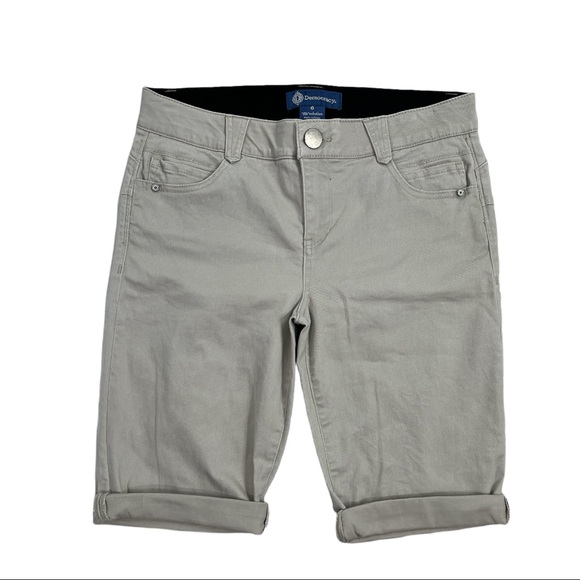 Democracy Ab solution Bermuda Shorts in Flax Beige size 6 - Picture 3 of 6